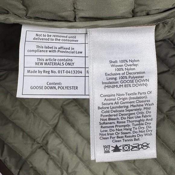 Eddie Bauer Sport Shop Vest Large TL Goose Down Quilted Full Zip Stormdown 700 - Picture 10 of 12